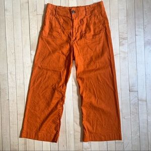 Maeve The Colette Wide-Leg Cropped Pant